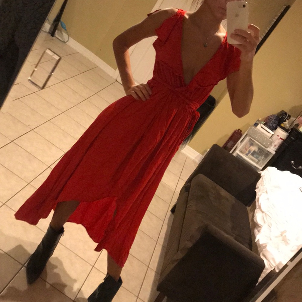 Flowy High-Low Dress